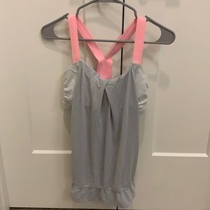 Lululemon tank with built in bra